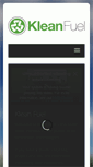 Mobile Screenshot of kleanfuel.com
